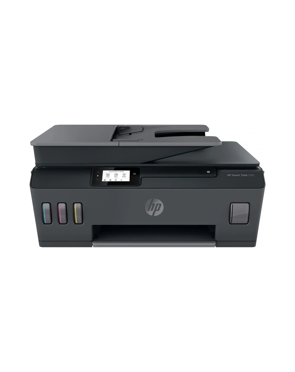 HP Smart Tank 530 : imprimante multifonction couleur Wi-Fi, avec réservoirs d'encre, impression, copie, numérisation et connectivité sans fil pour des performances économiques.